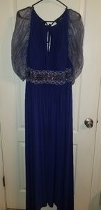 Blue formal dress